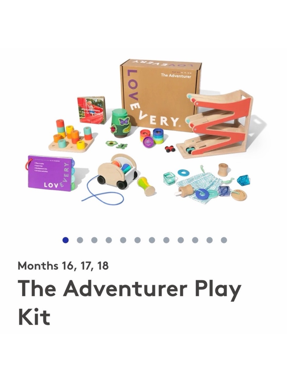 Lovevery The Adventurer Play Kit Complete New‎ in Box
